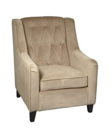 Find Office Star Ave Six CVS51-C27 Curves Tufted Accent Chair in Coffee Velvet near me at OFO Jax