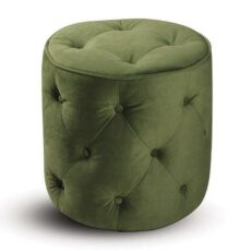 Find Office Star Ave Six CVS905-G28 Curves Tufted Round Ottoman in Spring Green Velvet near me at OFO Jax