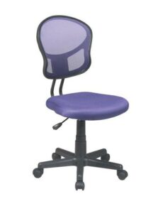 Find Office Star OSP Designs EM39800-512 Mesh Task chair in Purple Fabric near me at OFO Jax