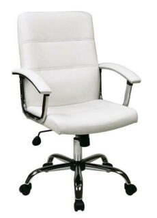 Find Office Star Ave Six MAL26-WH Malta Office Chair in White near me at OFO Jax