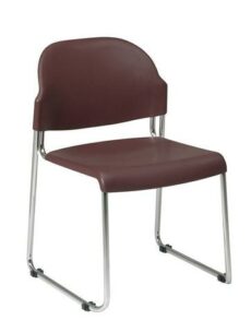 Find Office Star Work Smart STC3030-4 4 Pack Stack Chair with Plastic Seat and Back near me at OFO Jax