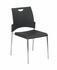 Find Office Star Work Smart STC8300C28-3 Straight Leg Stack Chair with Plastic Seat and Back. Black. 28 Pack. Ships with Dolly. near me at OFO Jax