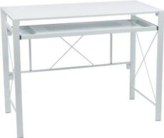 Find Office Star OSP Designs CRS25-11 Creston Desk with White Frame and White Top near me at OFO Jax