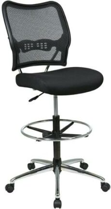 Find Office Star Space Seating 13-37P500D Deluxe AirGrid® Back Drafting Chair with Mesh Seat near me at OFO Jax