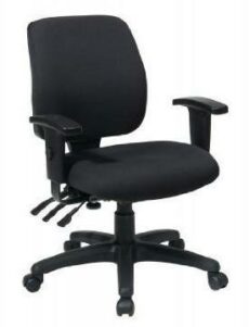 Find Office Star Work Smart 33327-30 Mid Back Dual Function Ergonomic Chair with Ratchet Back Height Adjustment with Arms near me at OFO Jax