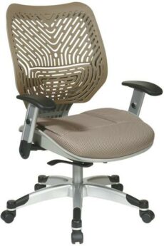Find Office Star Space Seating 86-M88C625R Unique Self Adjusting Latte SpaceFlex® Back and Raven Mesh Seat Managers Chair near me at OFO Jax