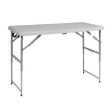 Find Office Star Work Smart BT04FA 4' Height Adjustable Fold in Half Resin Multi Purpose Table near me at OFO Jax