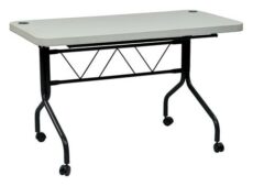 Find Work Smart FT6634 4Õ Resin Multi Purpose Flip Table with Locking Casters near me at OFO Jax