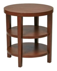 Find Work Smart / Ave Six MRG09-CHY Merge 20" Round End Table near me at OFO Jax