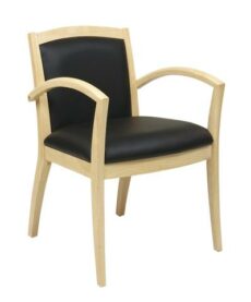 Find OSP Furniture NAP97MPL-EC3 Napa Maple Guest Chair With Full Cushion Back (1-Pack) near me at OFO Jax