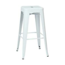 Find Work Smart / OSP Designs PTR3030A2-11 30" Steel Backless Barstool (2-Pack) (White) near me at OFO Jax
