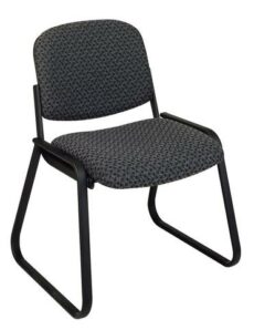 Find Work Smart V4420-75 Deluxe Sled Base Armless Chair with Designer Plastic Shell near me at OFO Jax