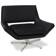 Find Office Star Ave Six YLD5141-B18 Yield 40" Wide Chair in Black Faux Leather near me at OFO Jax