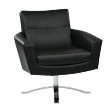 Find Ave Six NVA51-B18 Nova Chair With Black Faux Leather By Ave 6 near me at OFO Jax