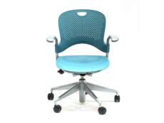 Find used Herman Miller Caper blue chairs at Office Furniture Outlet