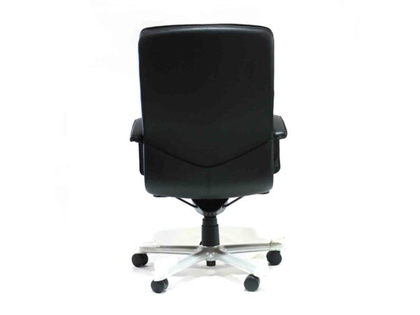 Wayeland Black Chair with High Back in Black at Office Furniture Outlet