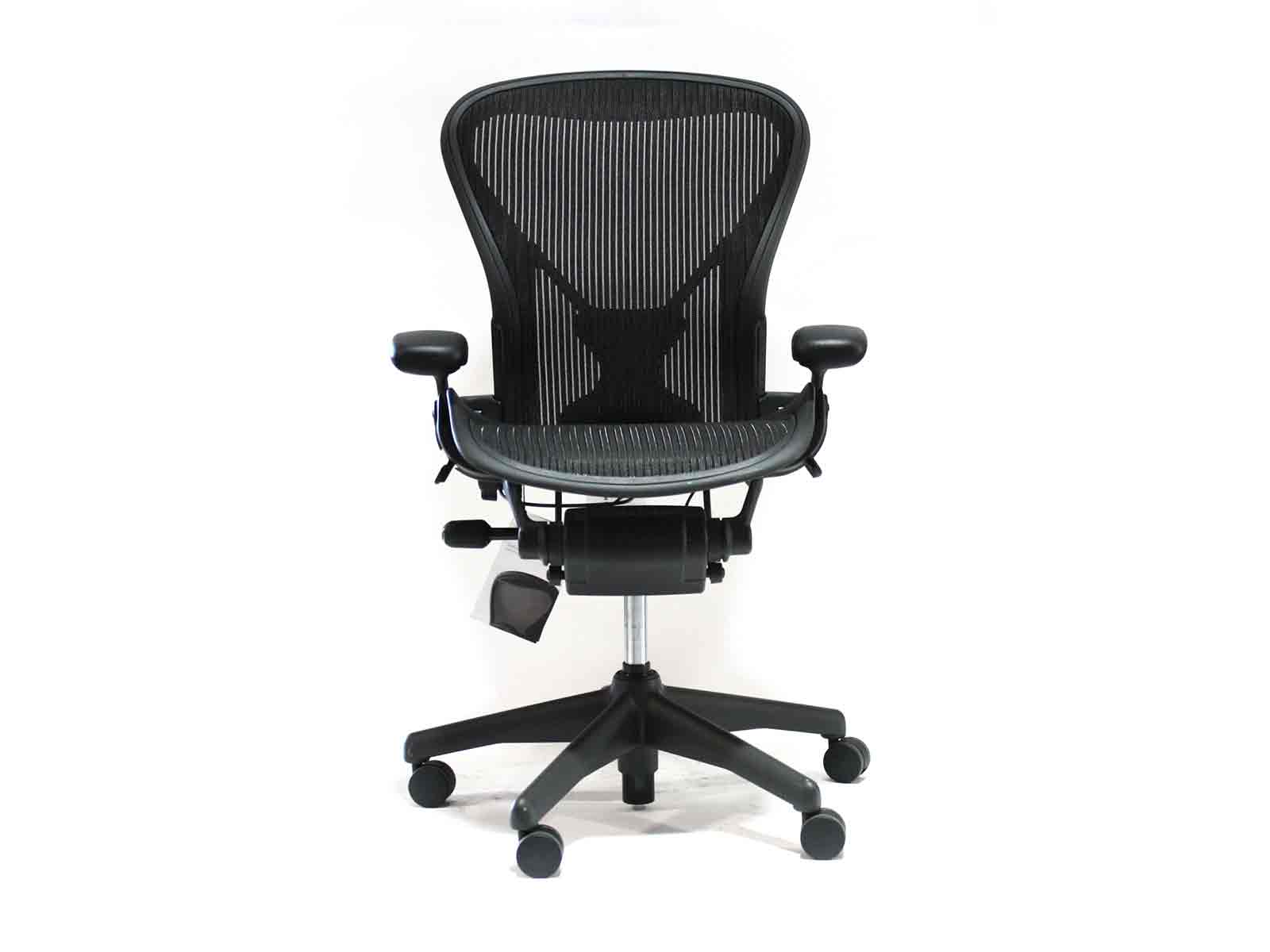 Find used Herman Miller Aeron black chairs at Office Furniture Outlet