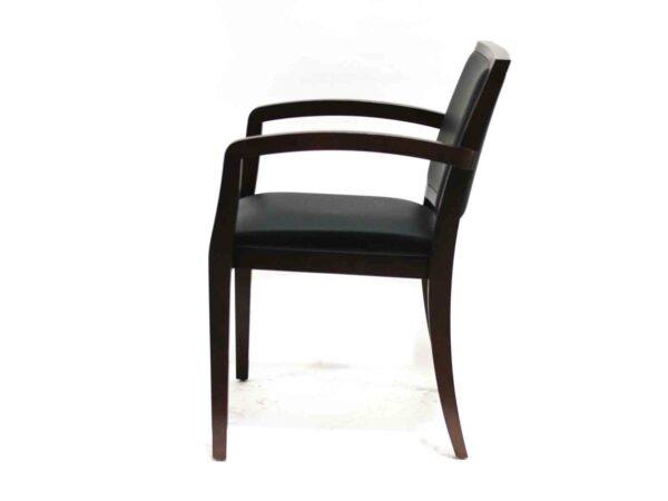 Geiger Ville Stacker Chair in Black at Office Furniture Outlet