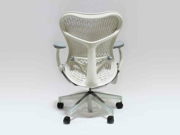 Herman Miller Mirra 2 Bar Height Stool White in White at Office Furniture Outlet