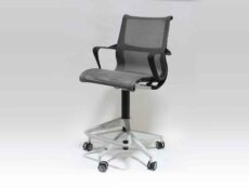 Find used Herman Miller gray setu stools at Office Furniture Outlet