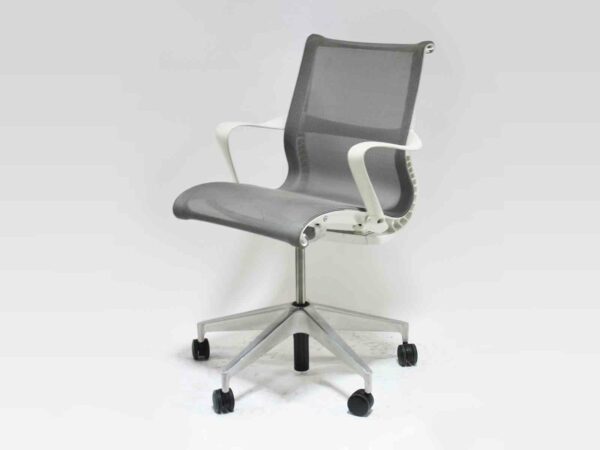 Office Furniture Outlet new Herman Miller Gray/White Setu Chair