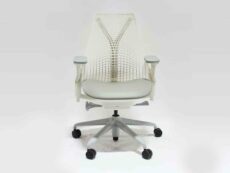 Find used Herman Miller white Sayl chairs at Office Furniture Outlet