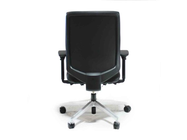 Herman Miller Black LEATHER Verus Chair in Gray at Office Furniture Outlet