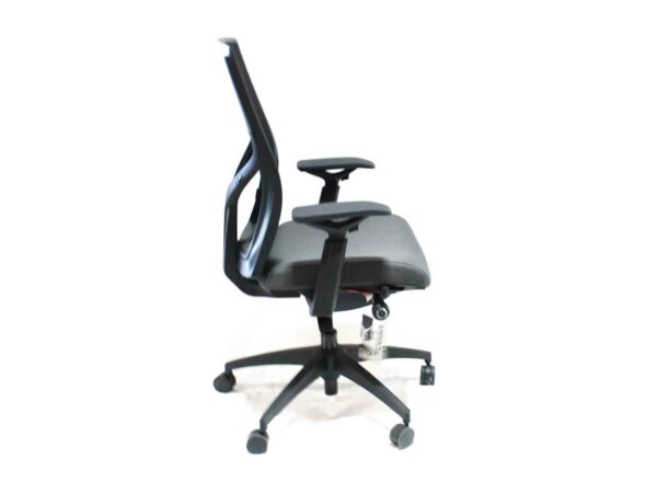 Sit on It Torsa Gray Chair in Gray at Office Furniture Outlet