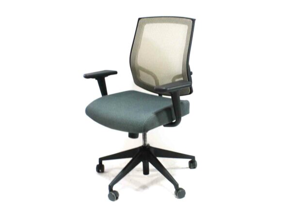 Office Furniture Outlet new Sit on It Focus Green Chair (Sand Mesh Back and Swivel Tilt)