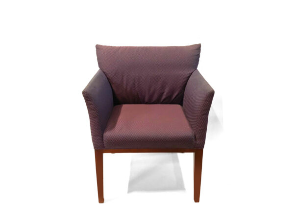 Office Furniture Outlet Preowned Kimball Burgundy Side Chair