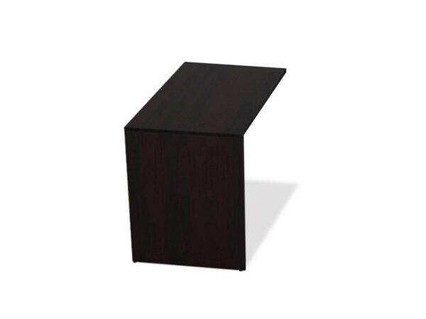 24x42 Return Shell (Non-Handed) in Espresso at Office Furniture Outlet