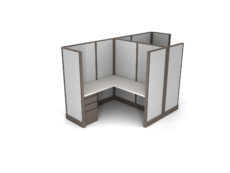 Buy new 5x5 2pack cluster cubicles by KUL at Office Furniture Outlet - Central Florida