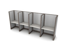Buy new 36W 4pack inline cubicles by KUL at Office Furniture Outlet - Central Florida