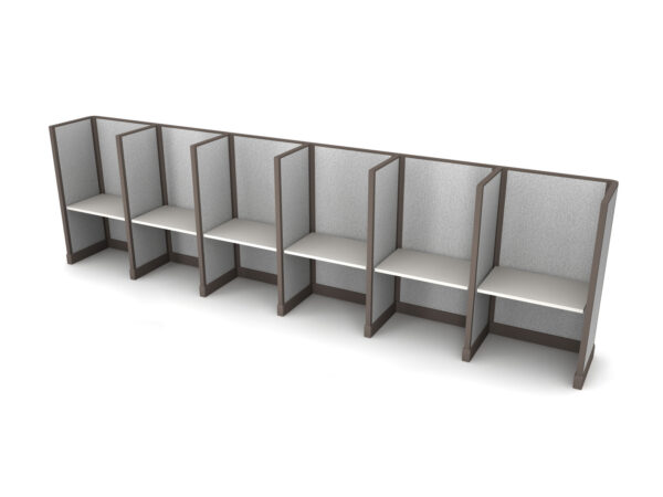 Buy new 36W 6pack inline cubicles by KUL at Office Furniture Outlet - Central Florida