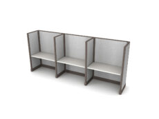 Buy new 48W 3pack inline cubicles by KUL at Office Furniture Outlet - Central Florida