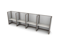 Buy new 48W 4pack inline cubicles by KUL at Office Furniture Outlet - Central Florida