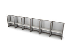 Buy new 48W 6pack inline cubicles by KUL at Office Furniture Outlet - Central Florida