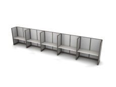 Buy new 60W 5pack inline cubicles by KUL at Office Furniture Outlet - Central Florida
